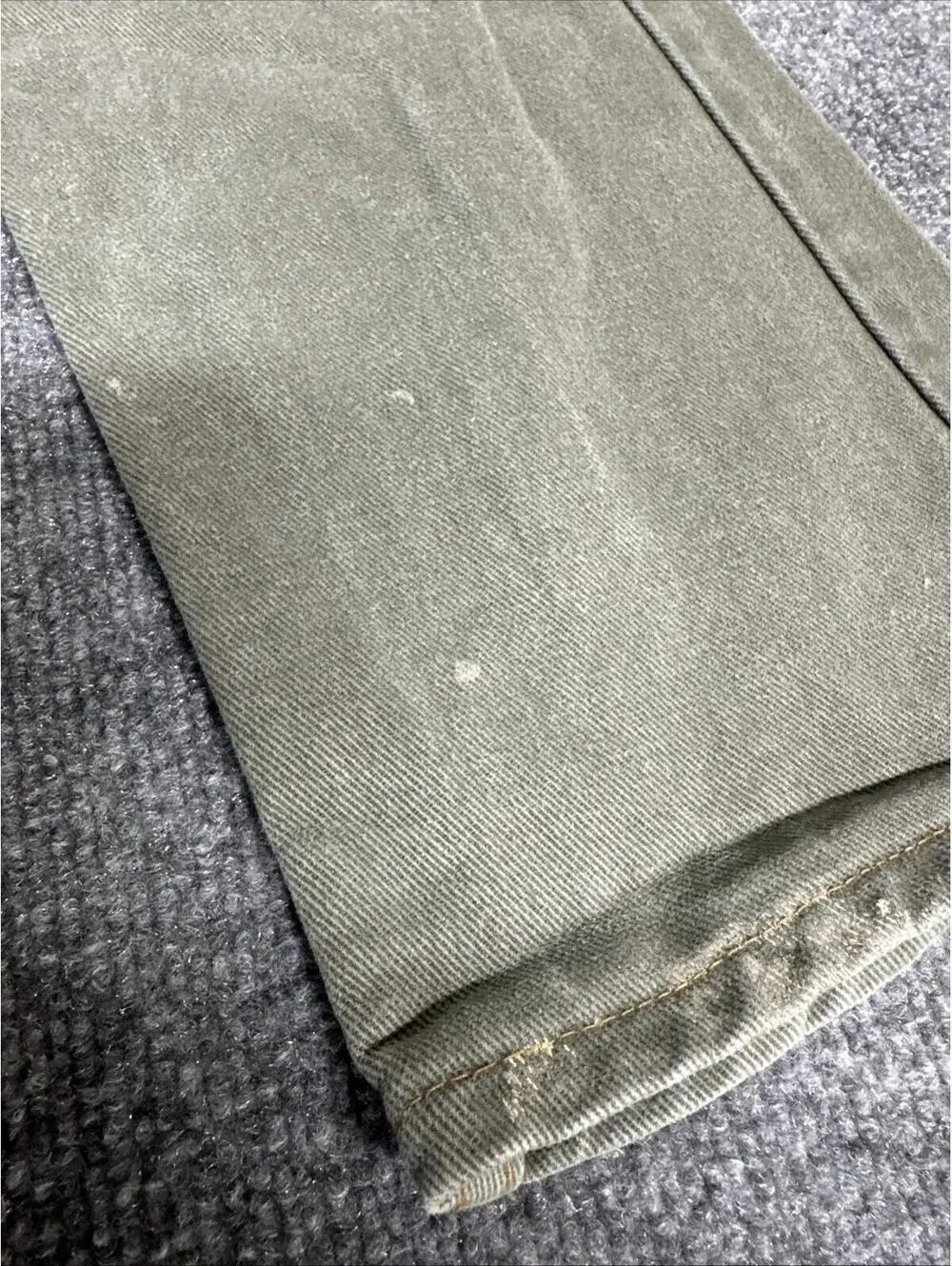Levis 501 Jeans Mens Straight Leg Classic Fit Button Fly Green (32x30)